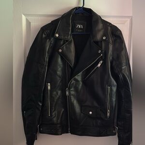 Zara Women's Black Biker Jacket